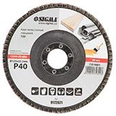 Круг КЛТ sigma 125 пелюсток (зерно 40) торцевий Т29 (конус) 9172621