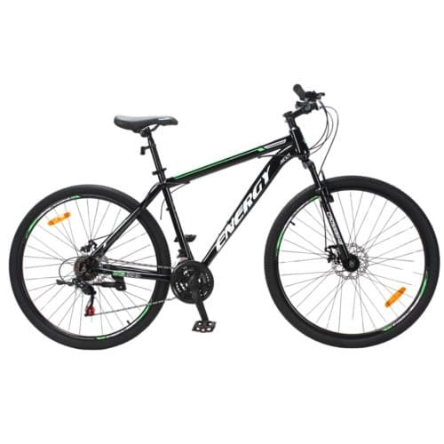 Велосипед 29 CrossBike Energy 17" чорно-зелений