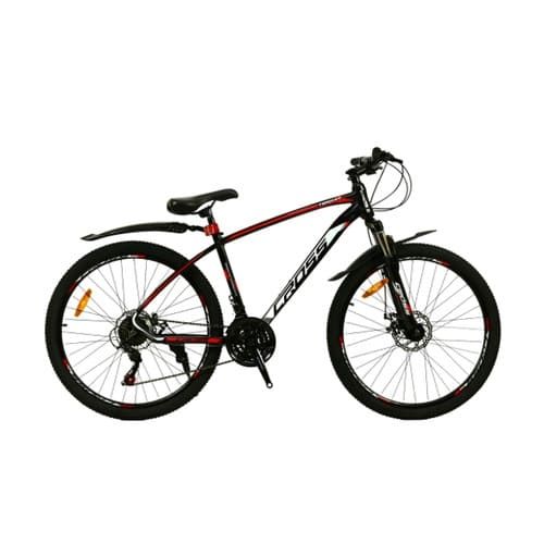 Велосипед 26 CrossBike Tracker 17" чорно-червоний