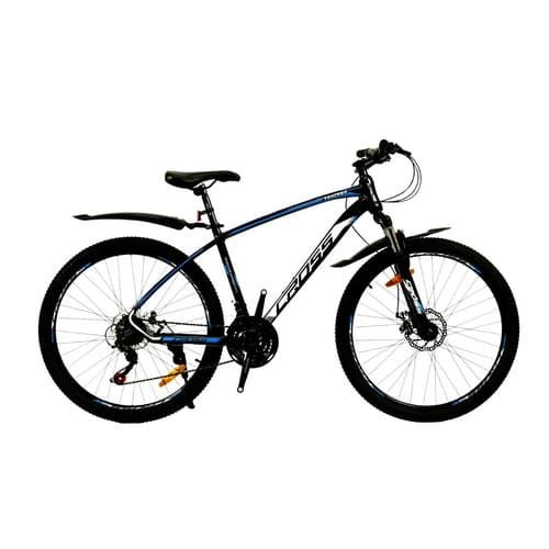 Велосипед 27 CrossBike Tracker 17" чорно-синій
