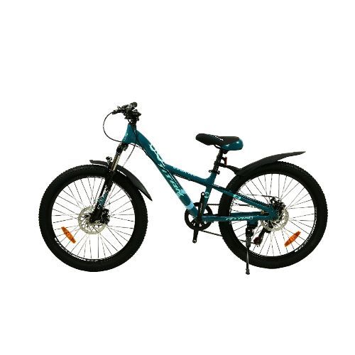 Велосипед 24 Titan Calypso 11" темно-зелений-голубий