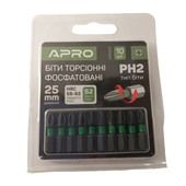 Біта "APRO" PH2 25мм (10шт/уп) 309003