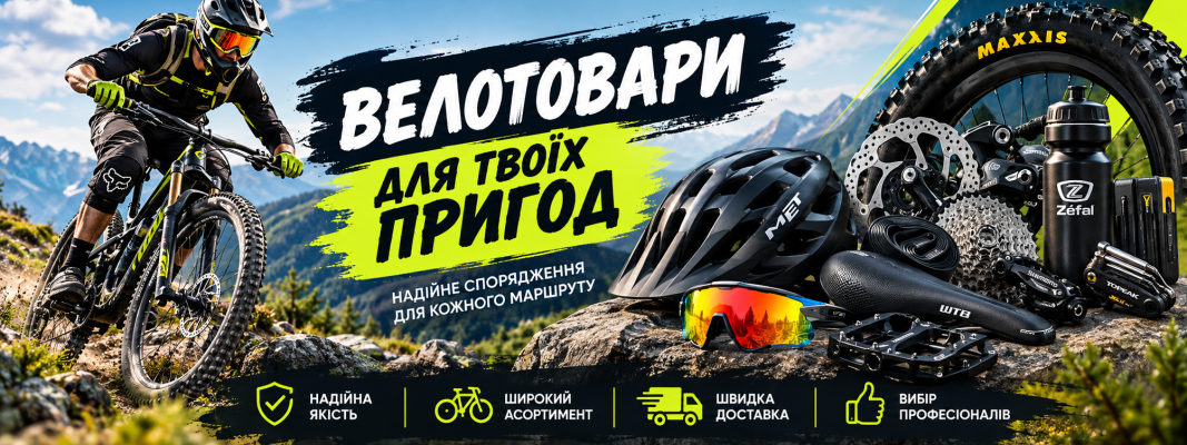 Запчастини для велосипеда